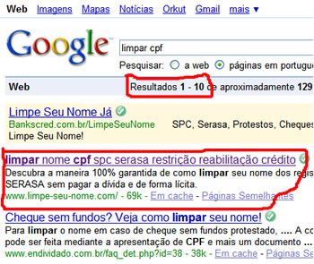 COLOCAMOS SEU SITE OU LOJA VIRTUAL NA OTIMIZAÇÃO DO GOOGLE.